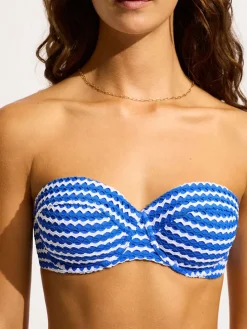 Bikini-Oberteil in Blau