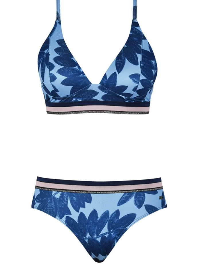 Bikini-Oberteil in Blau