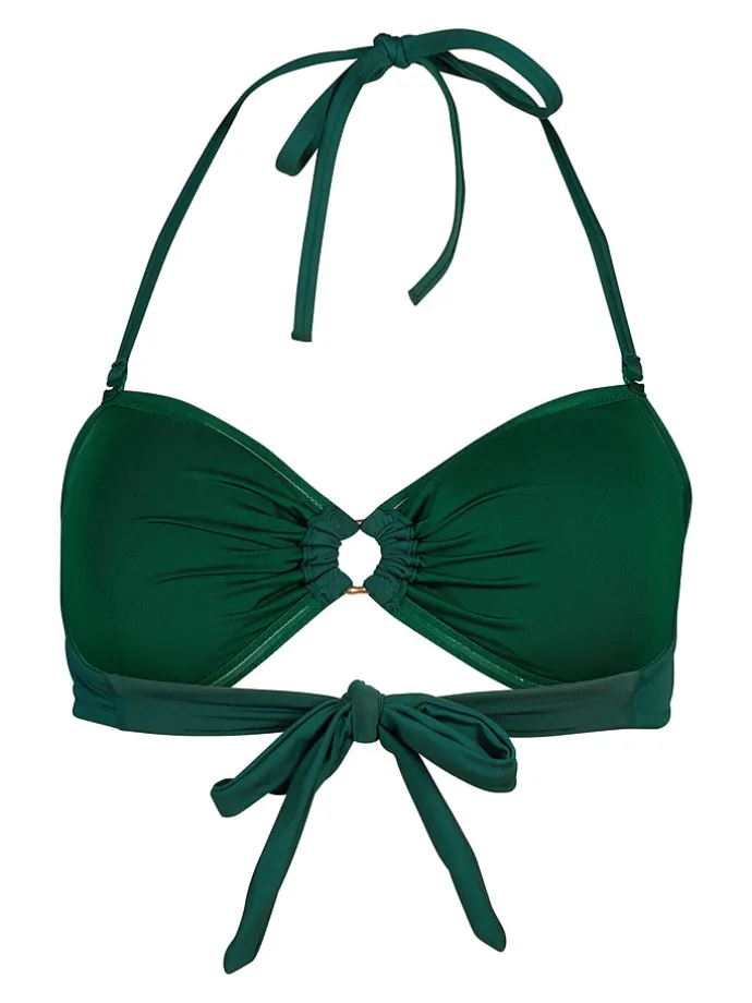 Bikini-Oberteil in Grün