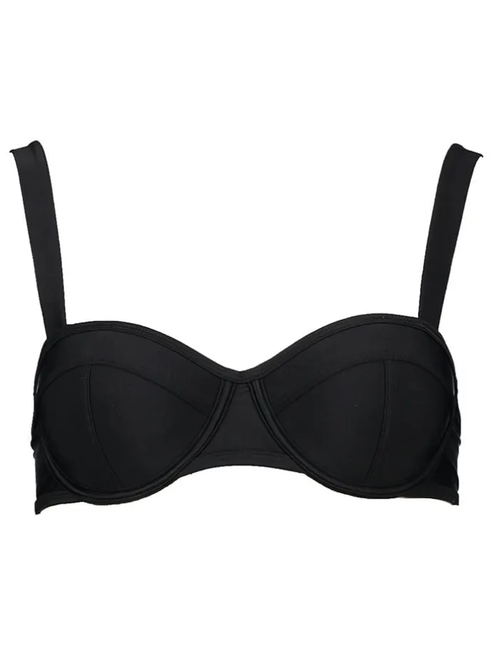 Bikini-Oberteil in Schwarz
