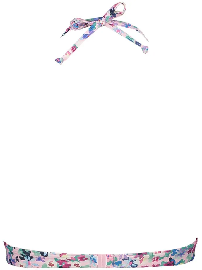 Bikini-Oberteil "Scatter" in Rosa/ Blau