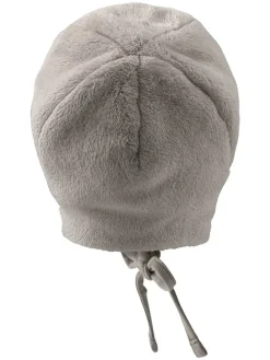 Bindemütze in Grau