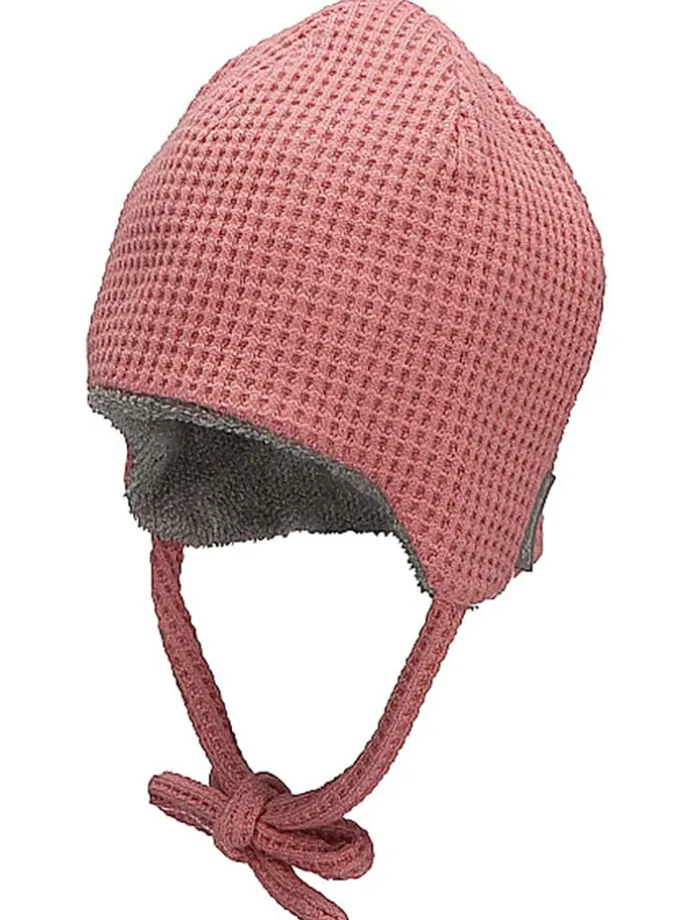 Bindemütze in Pink