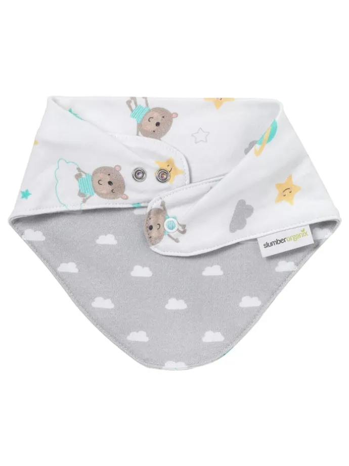Bio Bandana 2er-Pack in Grau