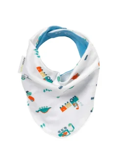 Bio Musselin Bandana in Blau