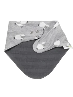 Bio Musselin Bandana in Weiß