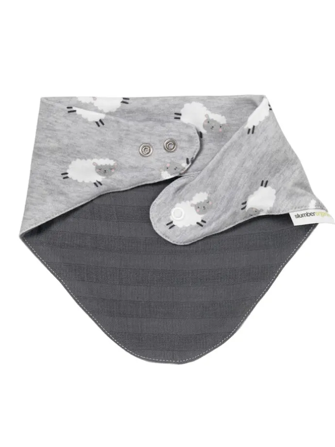 Bio Musselin Bandana in Weiß