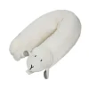 Bio Stillkissen Schaf, Inlett Dinkelspelz, GOTS, Made in Germany, ca. 180cm