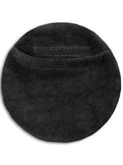 Bio-Körnerkissen "Fuchs Luca" in Schwarz - (B)25 x (H)25 cm