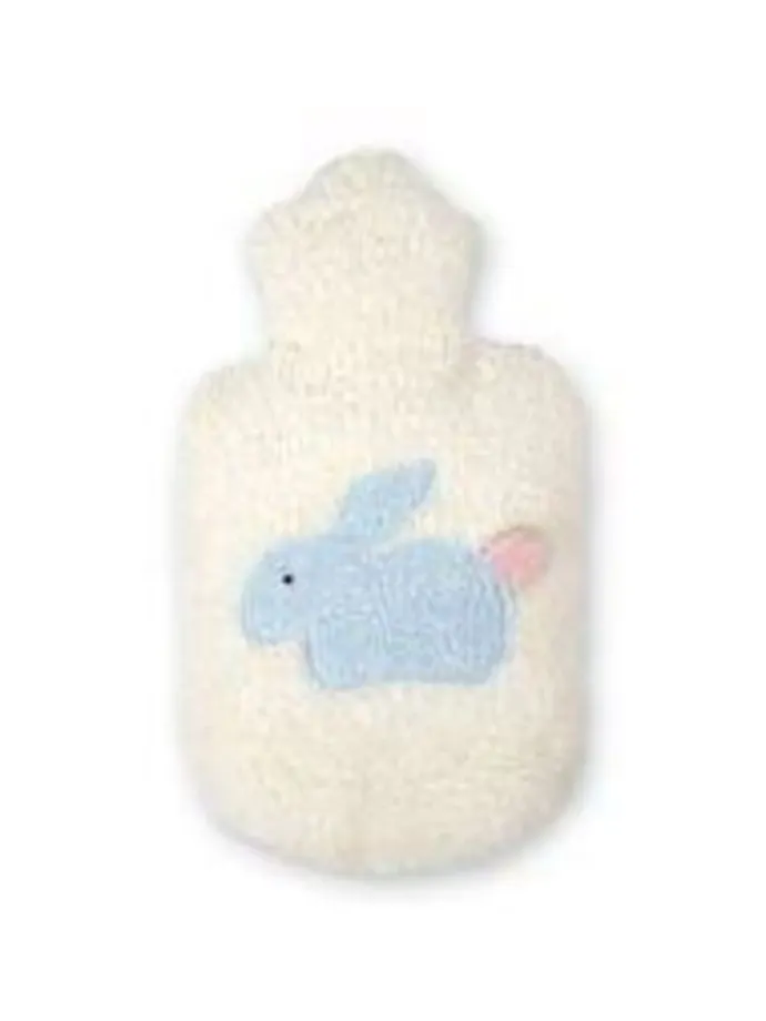 Bio-Wärmflasche, Hase, Made in Germany, 0,8 L Größe ca. 32 cm