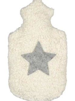 Bio-Wärmflasche, mit Filzstern, Made in Germany, 0,8 L Größe ca. 32 cm