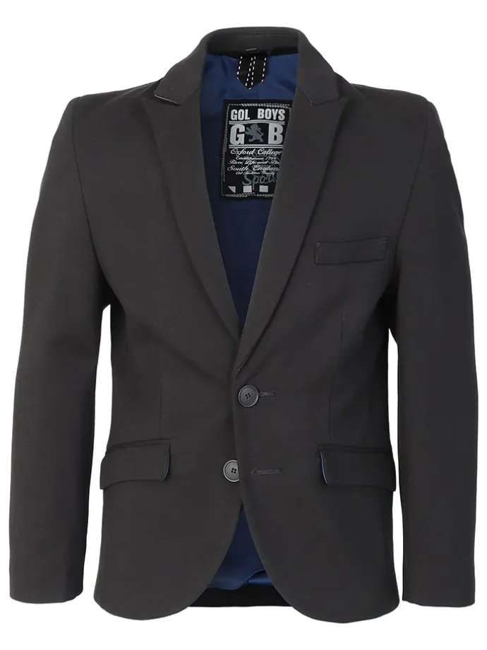 Blazer - Regular-fit - in Schwarz