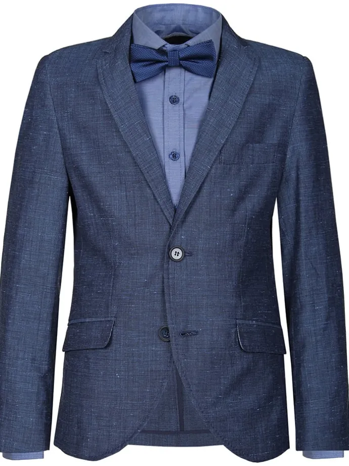 Blazer - Slim-fit - in Dunkelblau