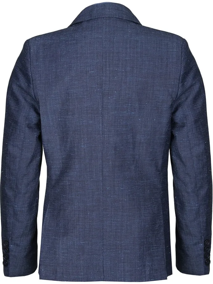 Blazer - Slim-fit - in Dunkelblau