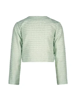 Blazer "Amy" in Grün/ Hellblau