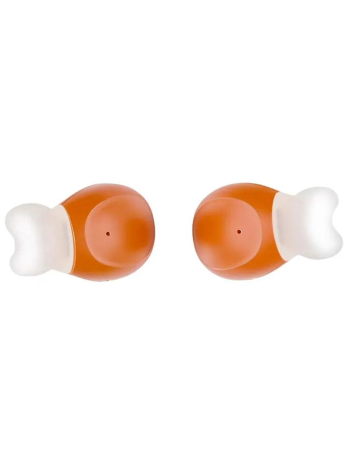Bluetooth-Clip-on-Kopfhörer in Orange