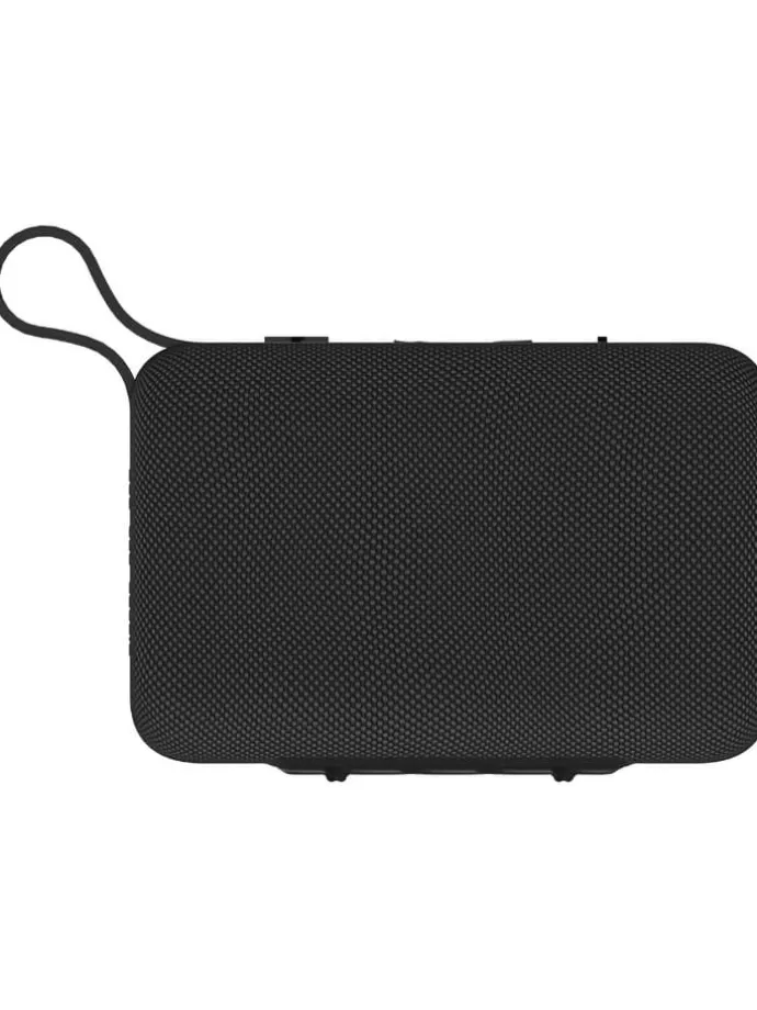 Bluetooth-Lautsprecher in Schwarz - (B)11,5 x (H)5,6 x (T)8 cm
