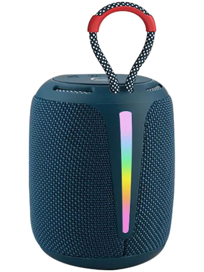 Bluetooth-Lautsprecher mit Farbwechsel in Blau