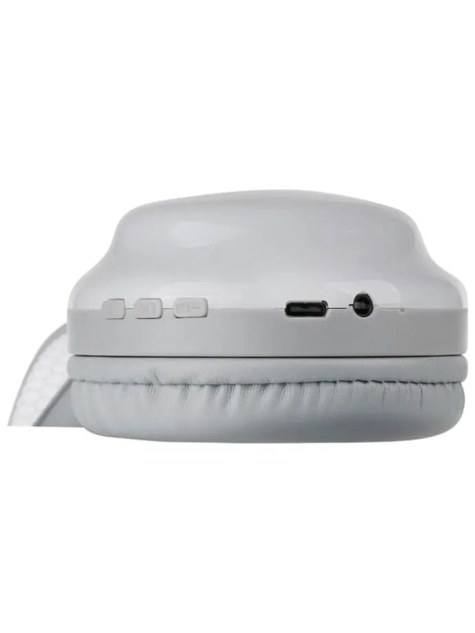 Bluetooth-On-Ear-Kopfhörer in Grau
