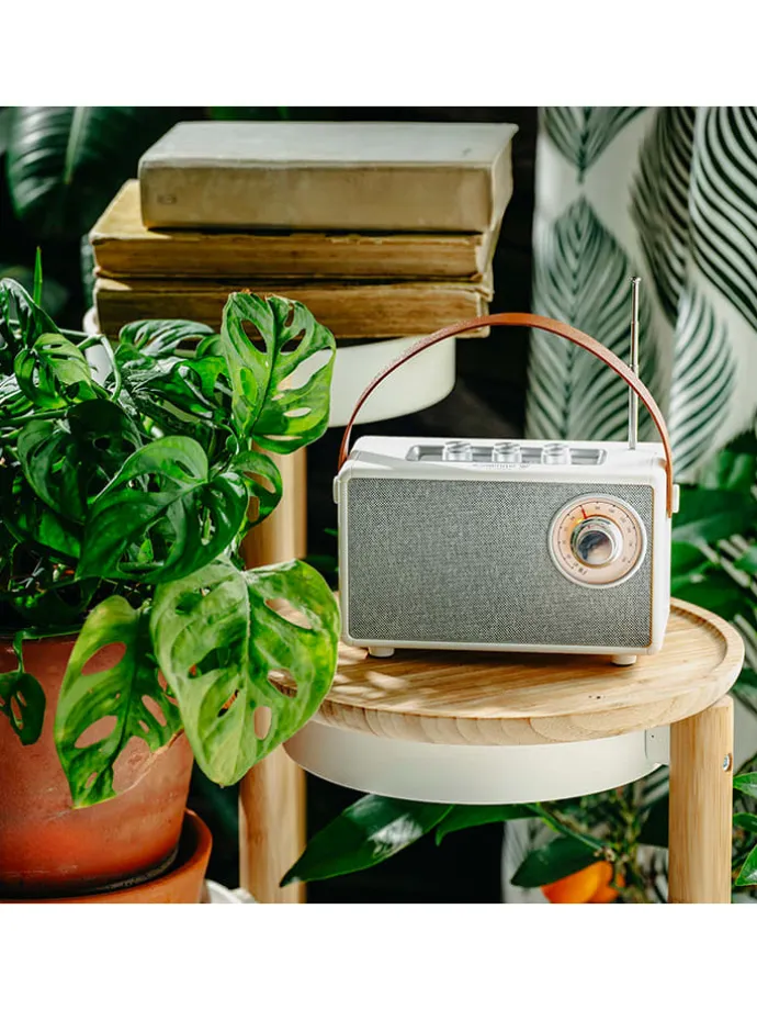 Bluetooth-Radio in Weiß