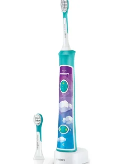 Bluetooth-Schallzahnbürste "For Kids" in Türkis/ Lila - ab 4 Jahren