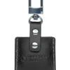 Bluetooth-Schlüsselfinder "Finder 2" in schwarzer Ledertasche