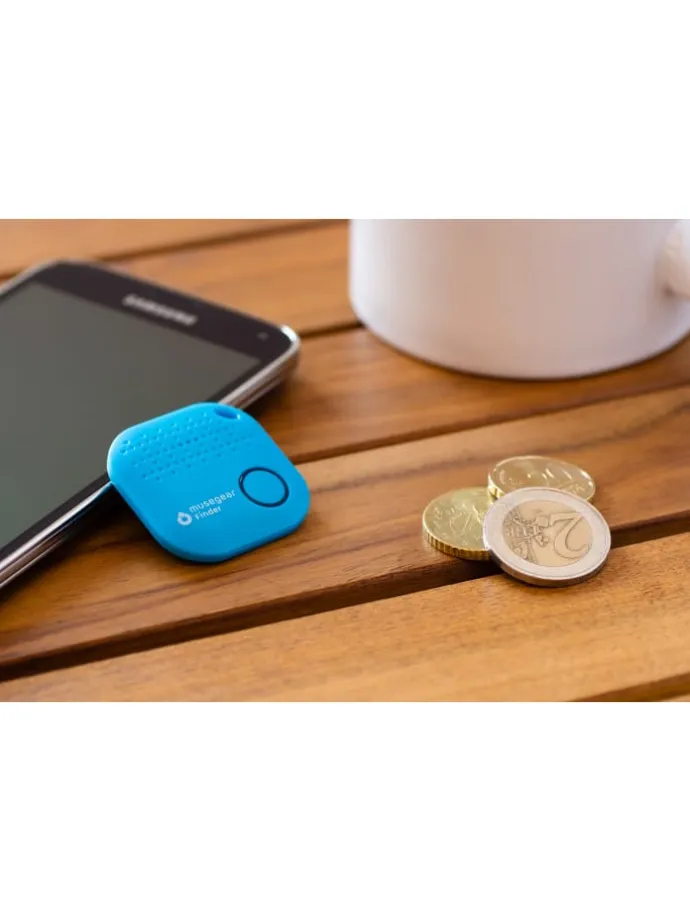 Bluetooth-Schlüsselfinder "Finder 2" in hellblau 3er Pack