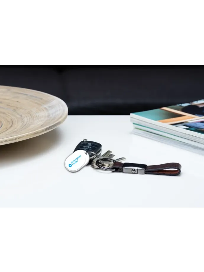 Bluetooth-Schlüsselfinder "Finder mini" in weiß - 2er Pack