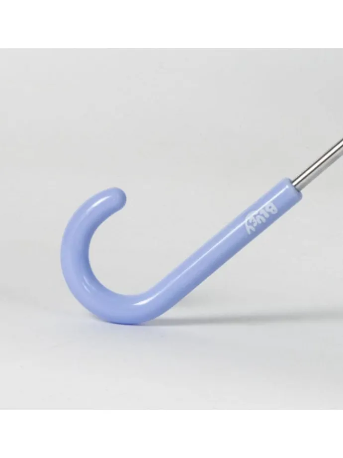 Bluey Kinder Ø 71 cm Regenschirm manueller Bubble-Schirm & in Blau
