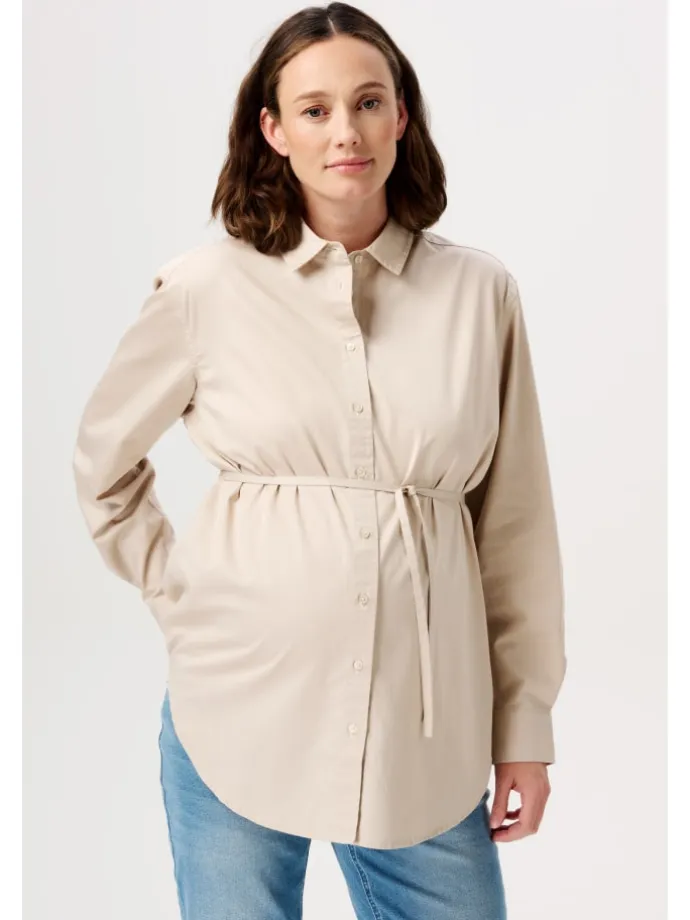 Bluse Arles in Light Sand