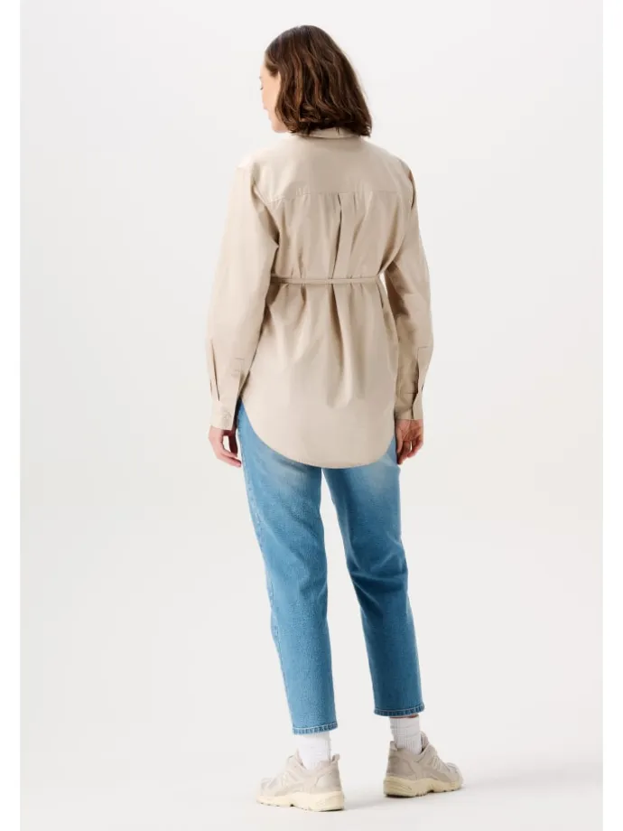 Bluse Arles in Light Sand