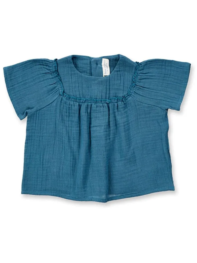 Bluse "Asta" in Blau