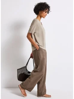 Bluse in Beige