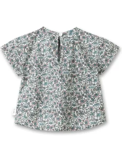 Bluse in Blau