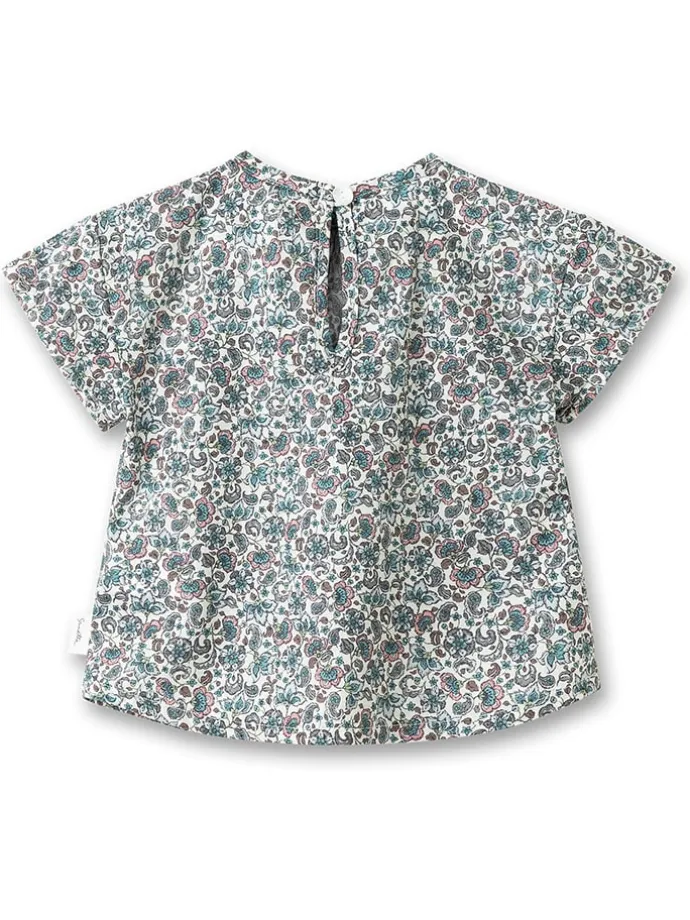 Bluse in Blau