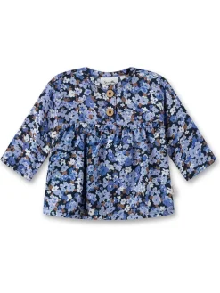 Bluse in Blau