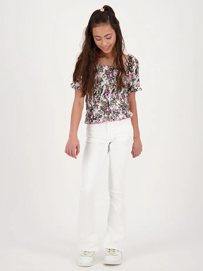 Bluse in Bunt