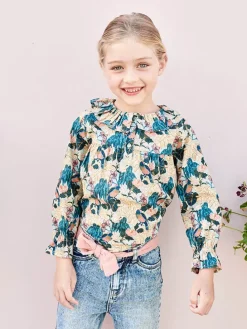 Bluse in Bunt