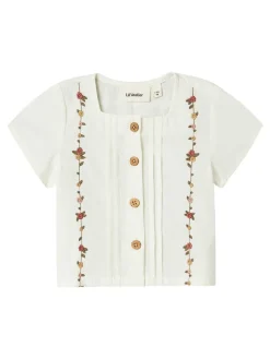 Bluse in Creme