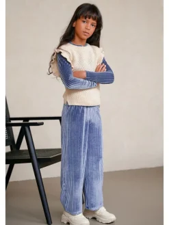 Bluse in Dunkelblau