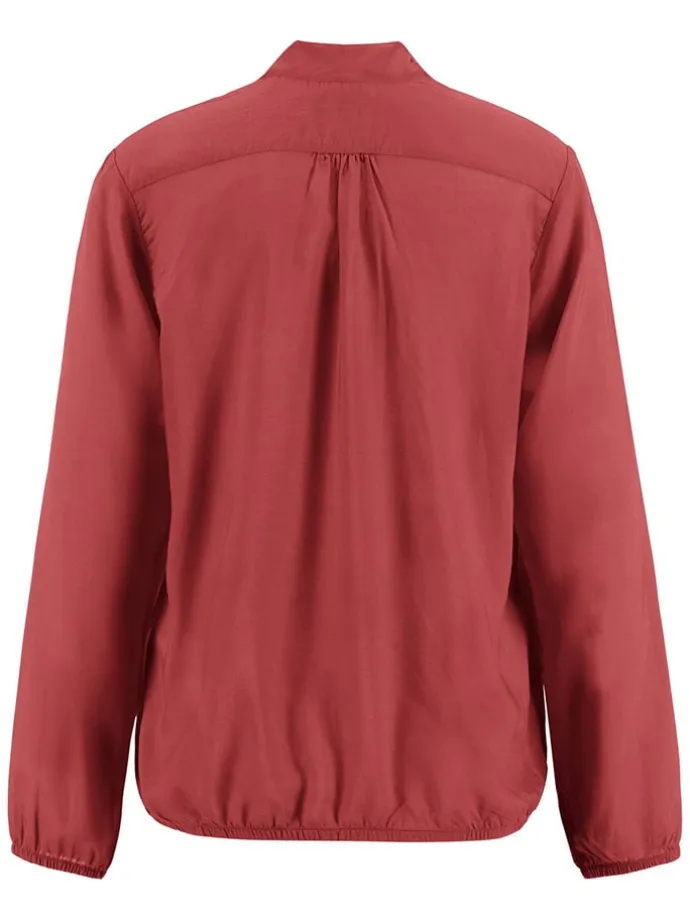 Bluse in Koralle