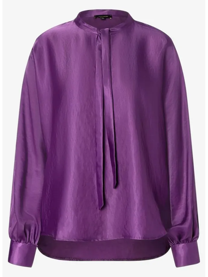 Bluse in Lila