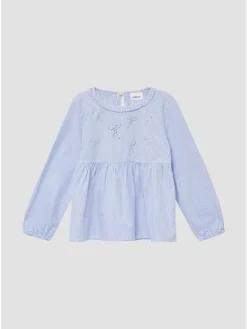 Bluse in 55N2_hellblau