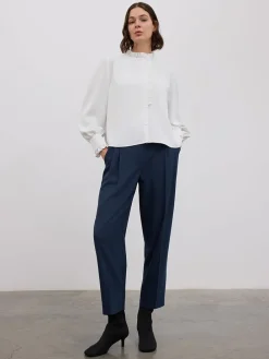 Bluse in Weiß