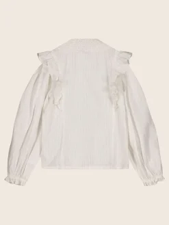 Bluse in Weiß