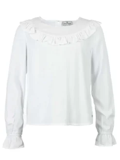 Bluse in Weiß