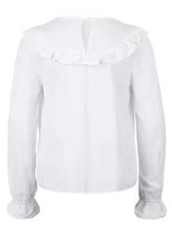 Bluse in Weiß