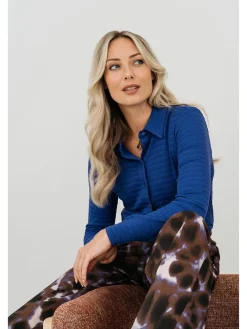 Bluse "Lotte" in Blau