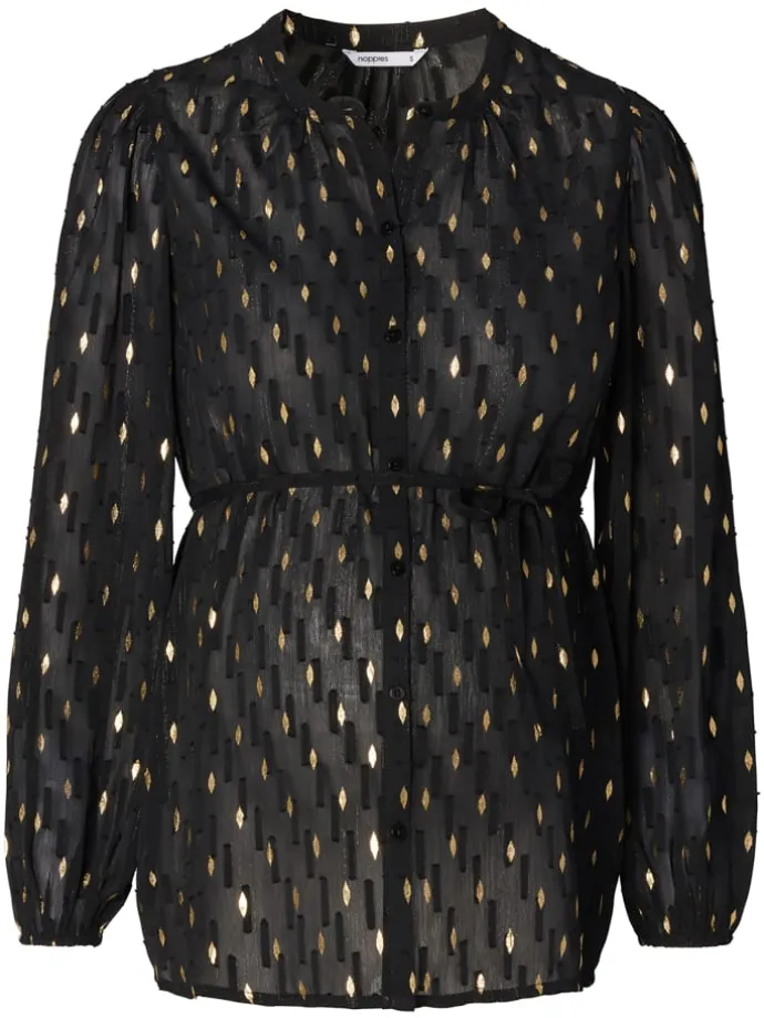 Bluse Malmo in Fancy Black
