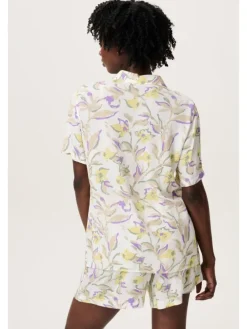Bluse Morena in Big Flower Print